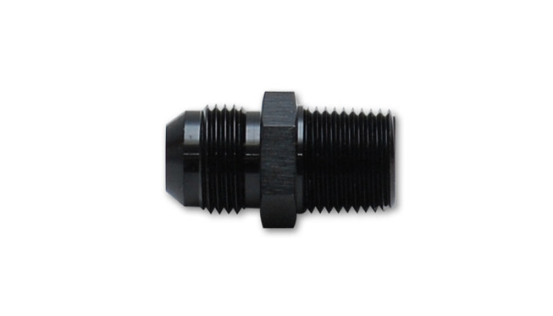 Vibrant -6AN to 3/8in NPT Straight Adapter Fitting - Aluminum-thumbmail-1