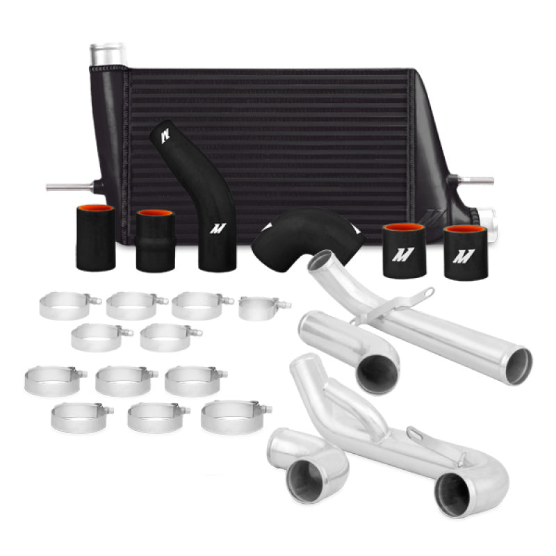Mishimoto 08+ Mitsubishi Evo X Front-Mount Intercooler Kit - Black-thumbmail-2