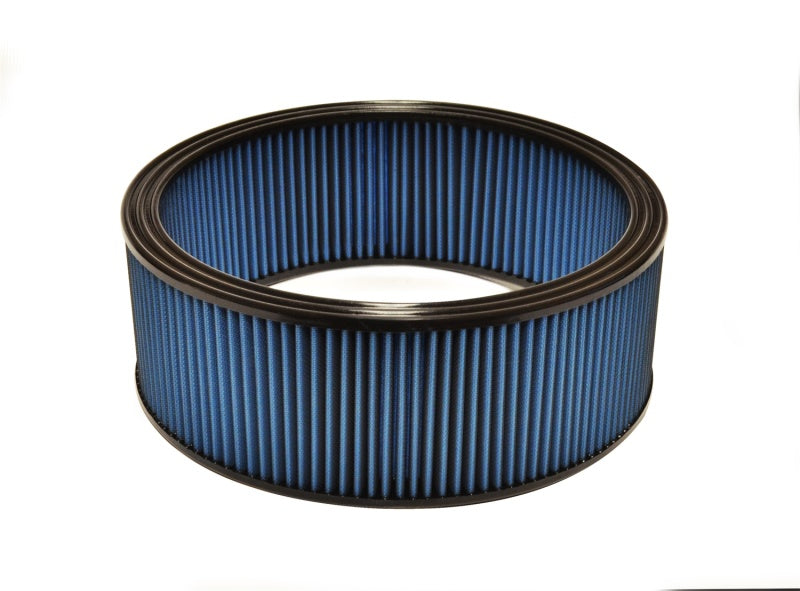 Injen NanoWeb Dry Air Filter 14in Round x 5in Tall - 1in Pleats-thumbmail-2