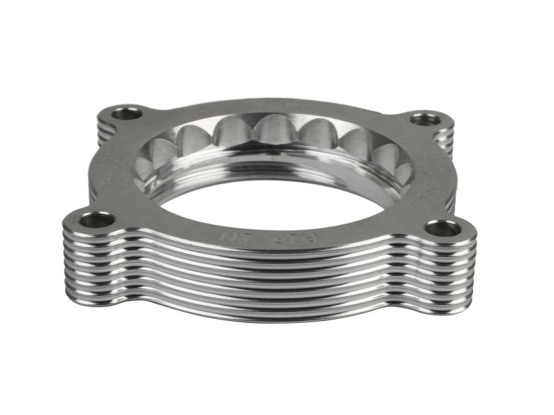 aFe 11-14 Ford Mustang/ 11-14 Ford F-150 V6 3.7L Silver Bullet Throttle Body Spacer - Silver-thumbmail-7