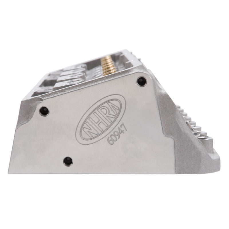 Edelbrock Cyl Head SBC Nhra Legal 64cc Angled Plug Bare Single-thumbmail-19