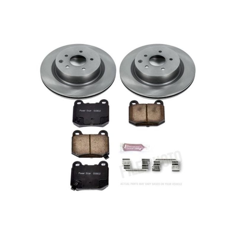 Power Stop 03-04 Infiniti G35 Rear Autospecialty Brake Kit-thumbmail-1