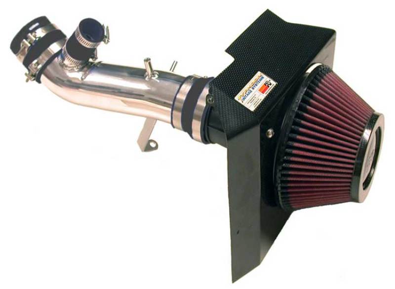K&N 03-04 Evo 8 ONLY Polished Typhoon Short Ram Intake-thumbmail-2
