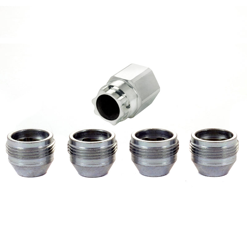 McGard Wheel Lock Nut Set - 4pk. (Under Hub Cap / Cone Seat) M14X1.5 / 22mm Hex / .893in. Length-thumbmail-3