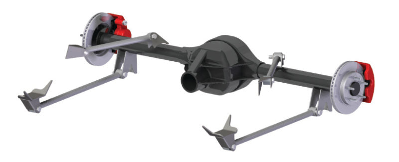 Ridetech Universal Weld-in Triangulated 4 Link Kit Black Powdercoated-thumbmail-5
