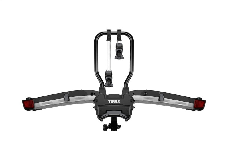 Thule EasyFold XT 2 - Fully Foldable Platform Hitch Bike Rack (Up to 2 Bikes) - Black/Silver-thumbmail-3
