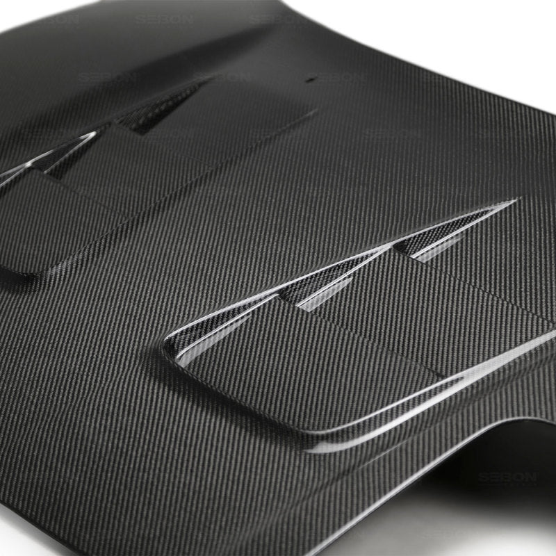 Seibon 92-01 Acura NSX CW-style Carbon Fiber Hood-thumbmail-9