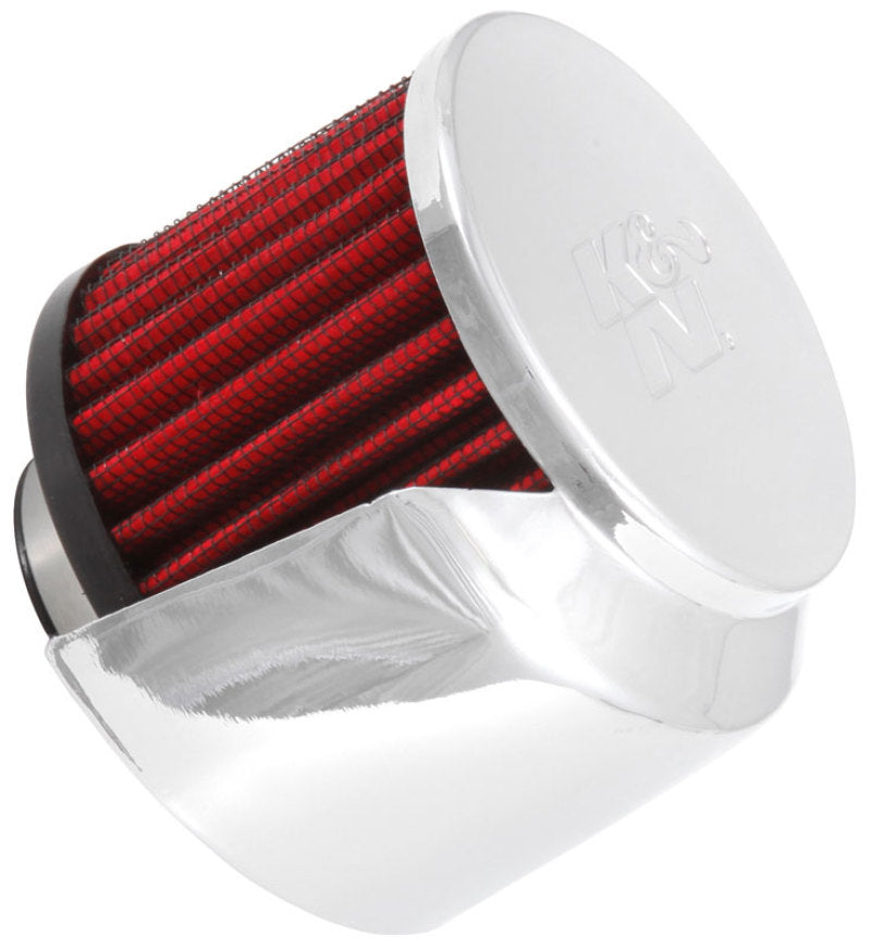K&N 1.375in Flange ID x 3in OD x 2.5in Height Clamp On Crankcase Vent Filter-thumbmail-2