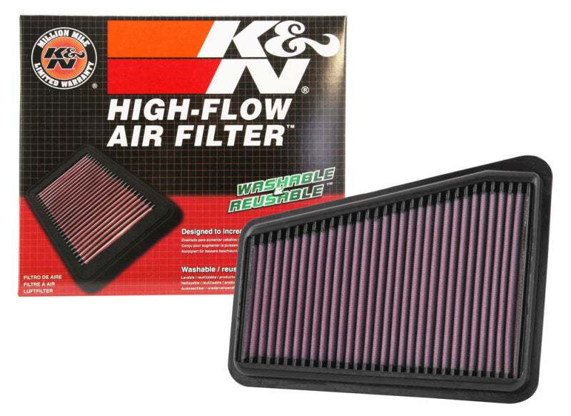 K&N 2018 Kia Stinger GT V6-3.3L Left Side Drop In Air Filter-thumbmail-19