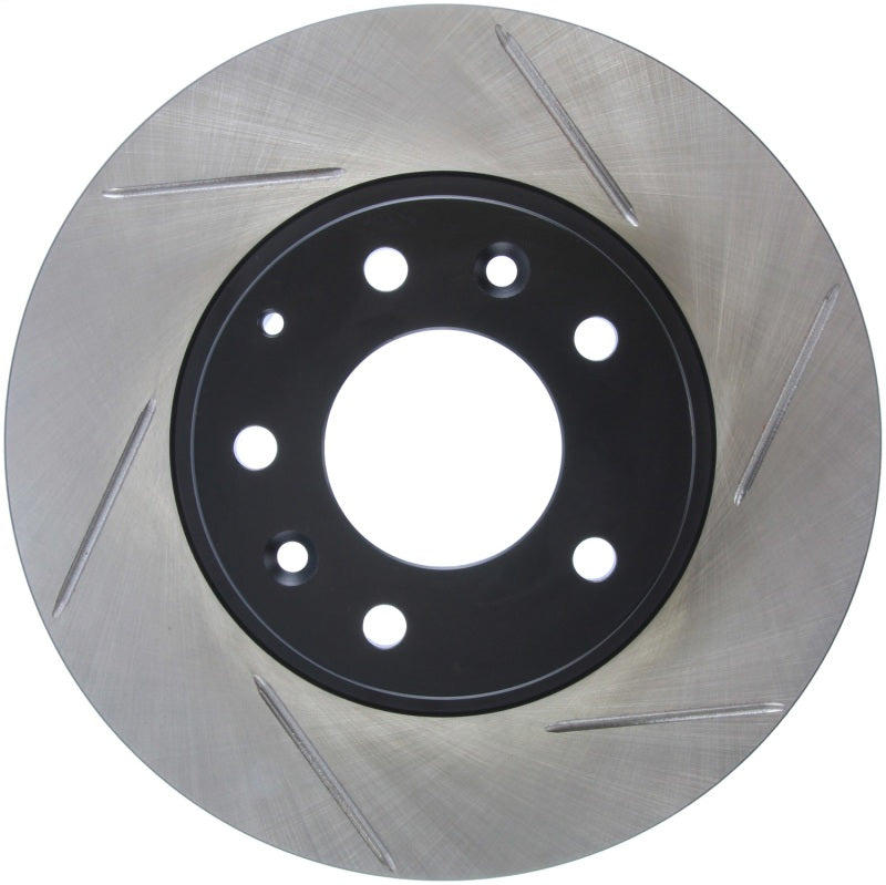 StopTech Power Slot 93-95 Mazda RX-7 SportStop Slotted Front Left Rotor-thumbmail-5