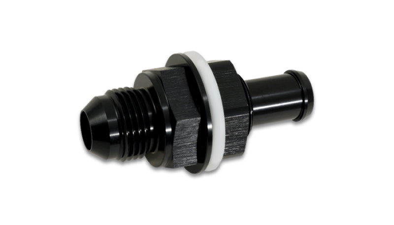 Vibrant Bulkhead Fuel Cell Adapter -8AN Male Flare x 1/2in Barb-thumbmail-1