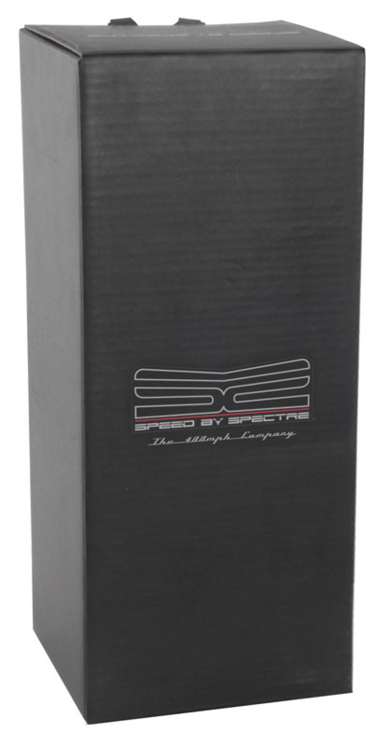Spectre Air Duct Hose Kit 4in. OD (41in. Ducting / 2 Threaded PVC Couplers) - Black-thumbmail-11