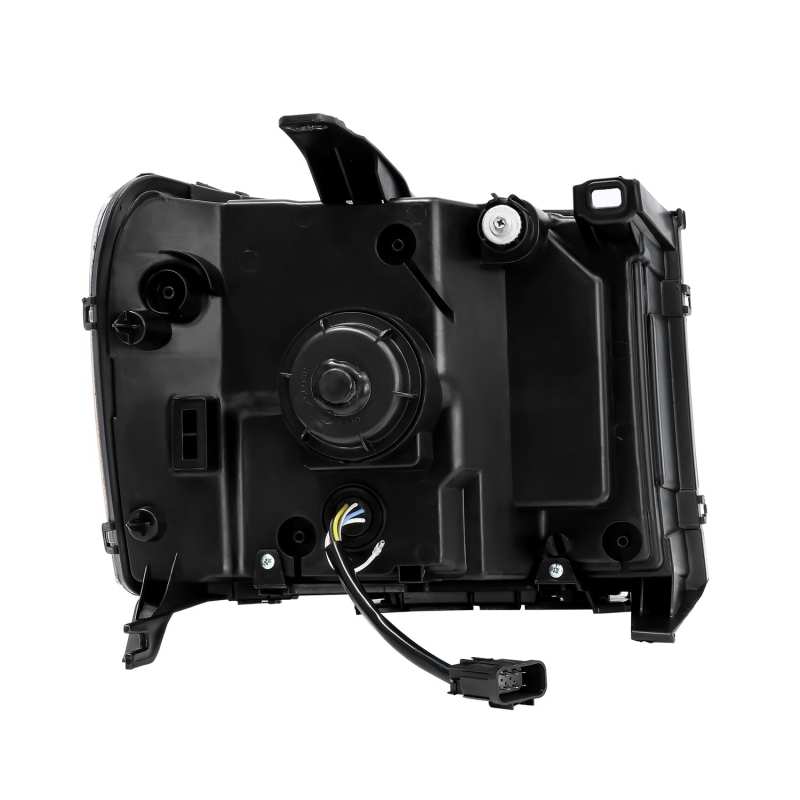 AlphaRex 07-13 GMC 1500HD PRO-Series Projector Headlights Plank Style Chrm w/Activ Light/Seq Signal-thumbmail-7