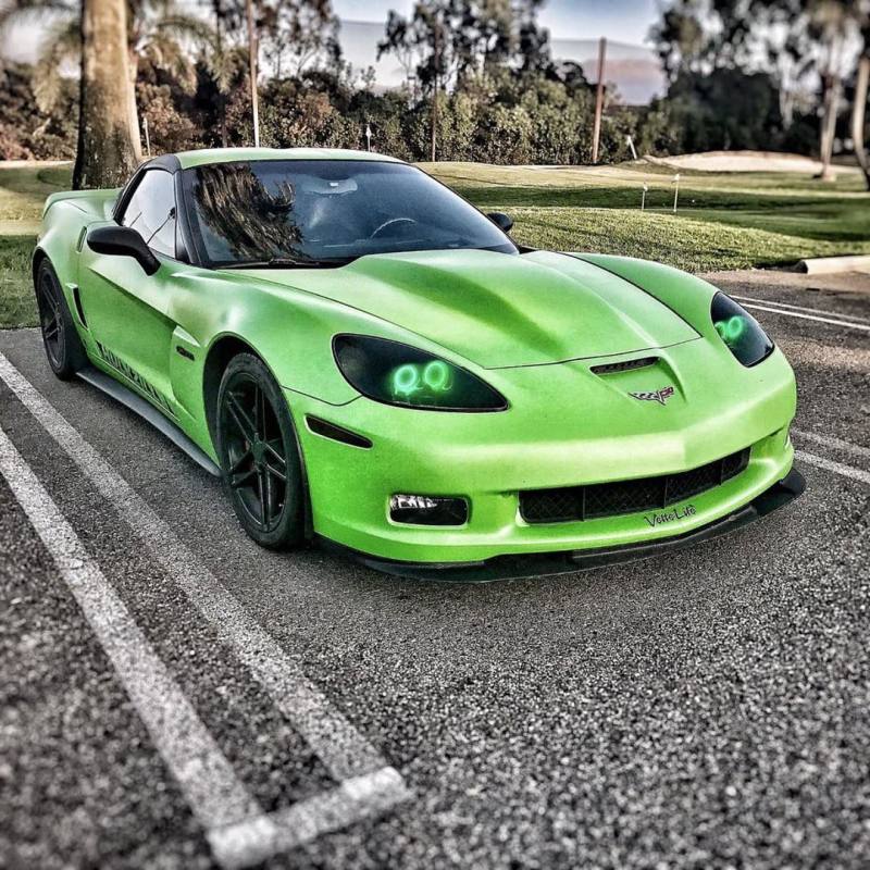 Oracle Chevrolet Corvette C6 05-13 Halo Kit - ColorSHIFT w/o Controller