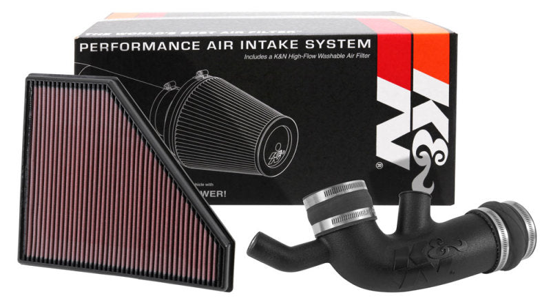 K&N 16-19 Chevrolet Camaro V6-3.6L Performance Intake Kit-thumbmail-6