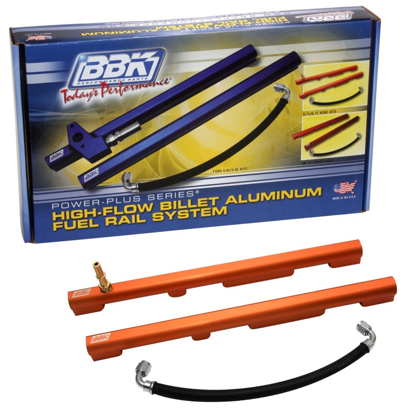 BBK 05-14 Dodge Hemi 5.7/6.1 High Flow Billet Aluminum Fuel Rail Kit (Non Trucks)-thumbmail-3