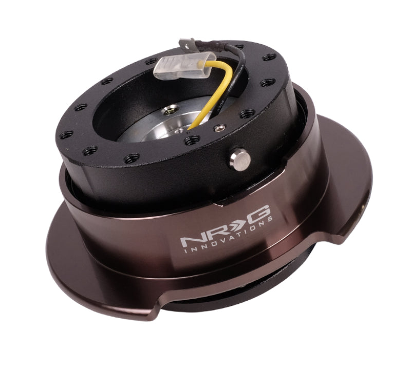 NRG Quick Release Kit Gen 2.5 - Black / Black Chrome Ring-thumbmail-2