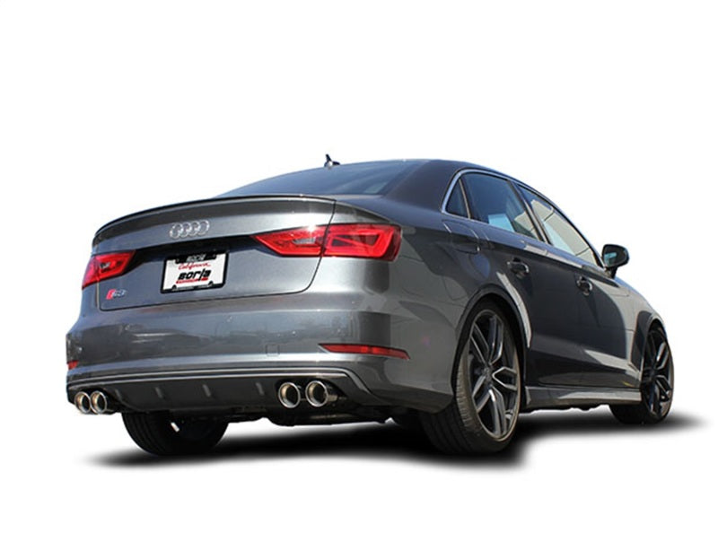 Borla 13-15 Audi S3 S-Type Dual Round Rolled Catback Exhaust-thumbmail-4