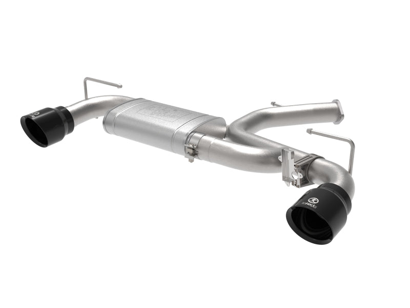aFe 22-23 Hyundai Kona N L4 2.0L (t) Takeda 3in SS Axle-Back Exhaust System w/ Black Tips