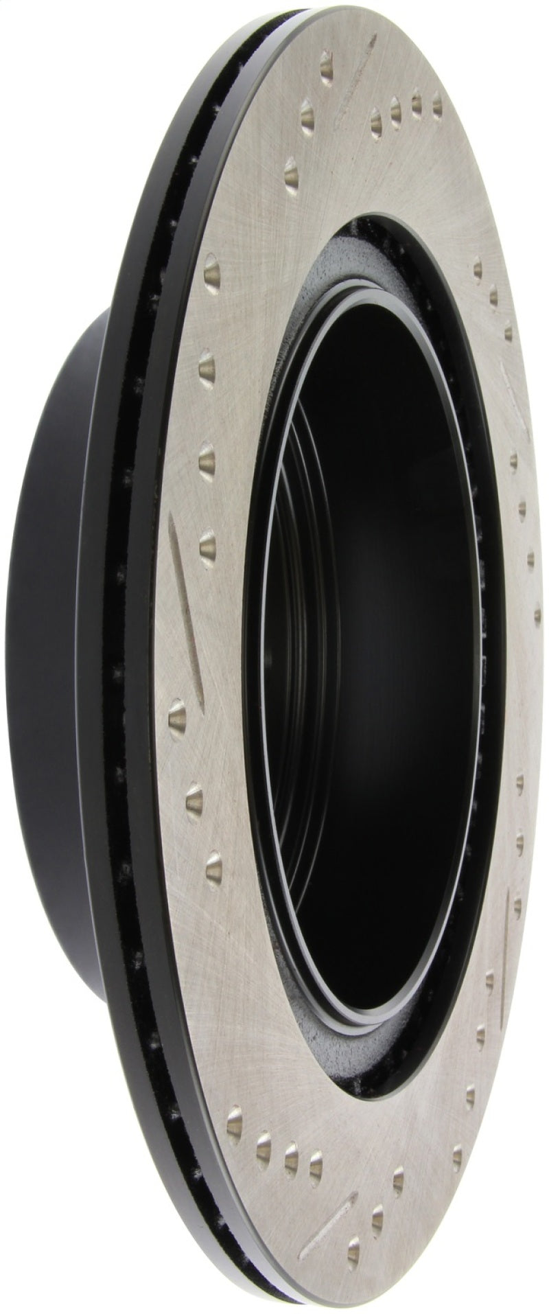 StopTech 06-07 350Z / 05-07 G35 / 06-07 G35X SportStop Slotted & Drilled Rear Left Rotor-thumbmail-14
