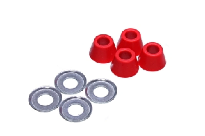 Energy Suspension 04-13 Kawasaki KX250/450 Handlebar Bushing Set - Red-thumbmail-1
