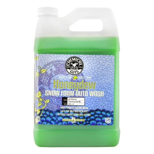 Chemical Guys Honeydew Snow Foam Auto Wash Cleansing Shampoo - 1 Gallon