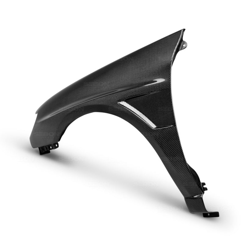Seibon 06-07 Subaru WRX/STi 10mm Wider Carbon Fiber Fenders-thumbmail-5