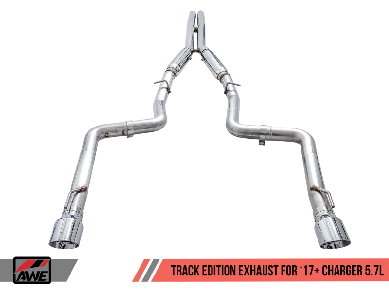 AWE Tuning 2017+ Dodge Charger 5.7L Track Edition Exhaust - Chrome Silver Tips-thumbmail-10