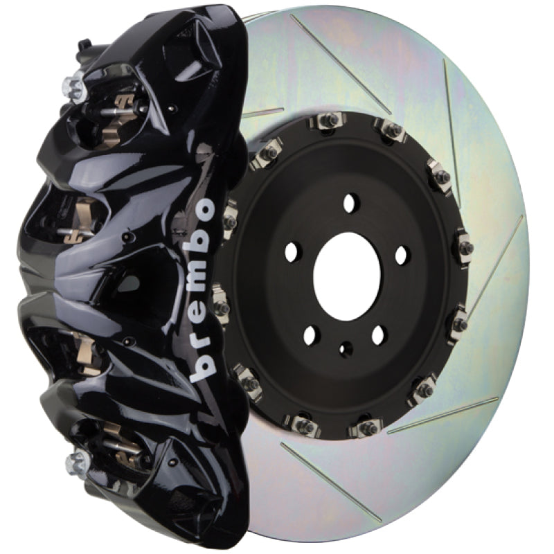Brembo 22+ Land Cruiser/LX600 Front GT BBK 8 Piston Cast 412x38 2pc Rotor Slotted Type1-Black-thumbmail-1
