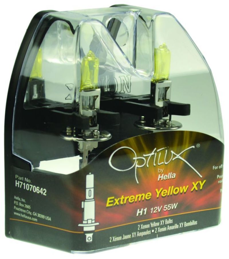 Hella Optilux H1 12V/55W XY Yellow Bulb-thumbmail-11