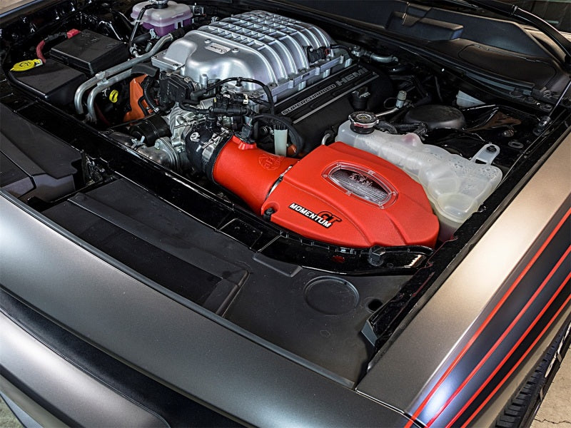 aFe Momentum GT Limited Edition Cold Air Intake 15-16 Dodge Challenger/Charger SRT Hellcat - Red-thumbmail-2