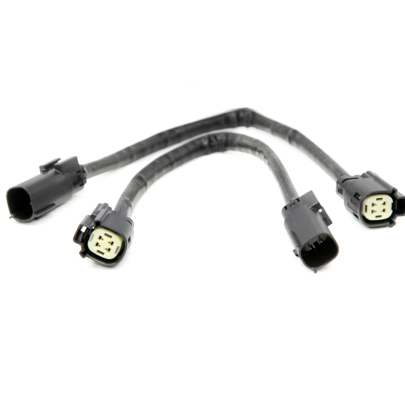 BBK 11-14 Mustang V6 GT Rear O2 Sensor Wire Harness Extensions 12 (pair)-thumbmail-10