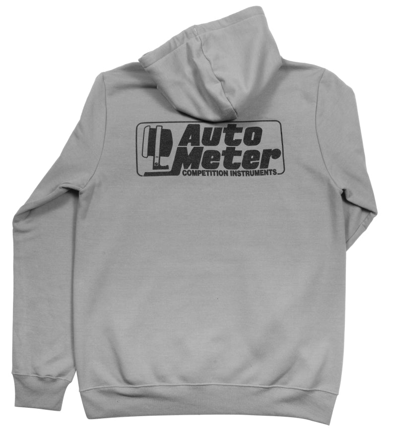 Autometer Gray Competition Pullover Hoodie - Adult Large-thumbmail-7