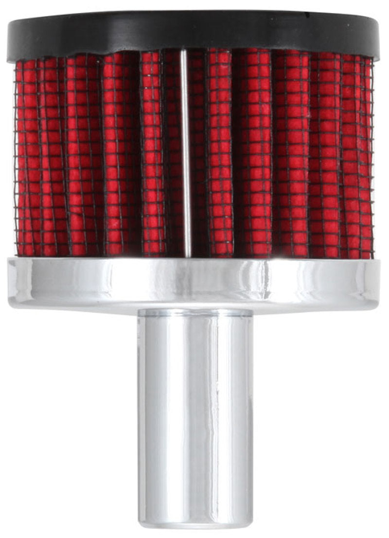 K&N Steel Base Crankcase Vent Filter .625in Vent OD x 2in OD x 1.5in Height-thumbmail-14