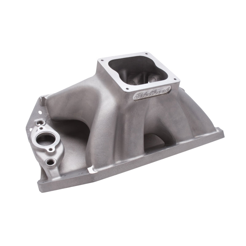 Edelbrock Manifold Big Victor II BBC w/ Edelbrock Profiler or Dart Big Chief Heads Dominator Flange-thumbmail-18