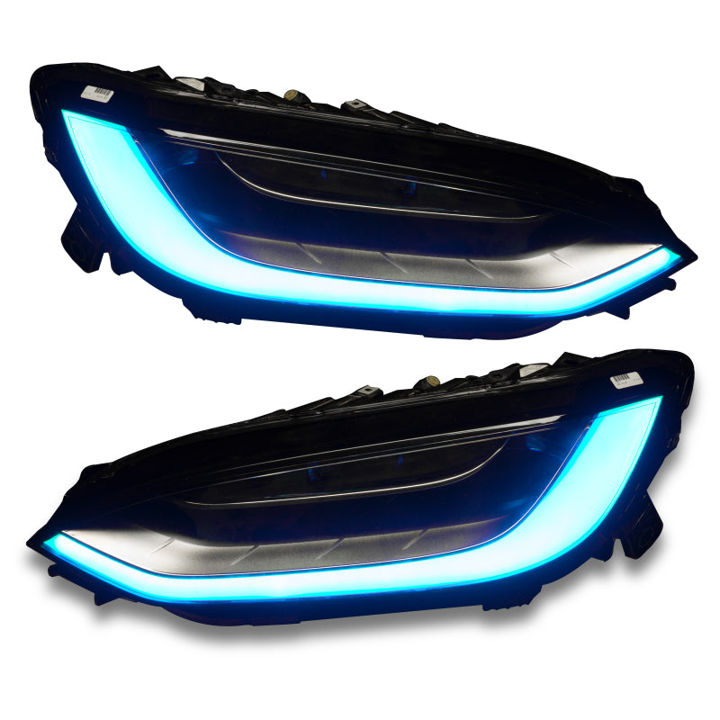 ORACLE Lighting 16-21 Tesla Model X Dynamic ColorSHIFT Headlight & Fog Light DRL Upgrade Kit-thumbmail-42