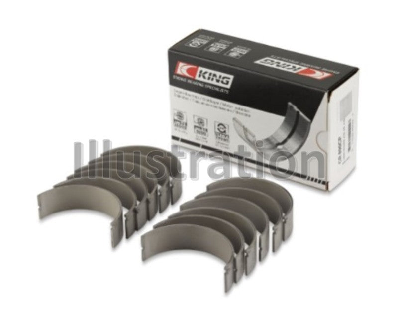 King Nissan VQ35HR / VQ37HR (Size 0.25) Connecting Rod Bearing Set-thumbmail-1