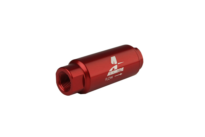 Aeromotive SS Series In-Line Fuel Filter - 3/8in NPT - 40 Micron Fabric Element-thumbmail-4