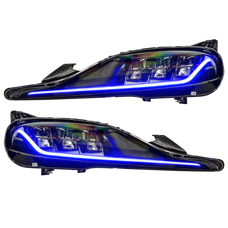 Oracle 20-21 Toyota Supra GR RGB+A Headlight DRL Upgrade Kit - ColorSHIFT w/ BC1 Controller-thumbmail-11