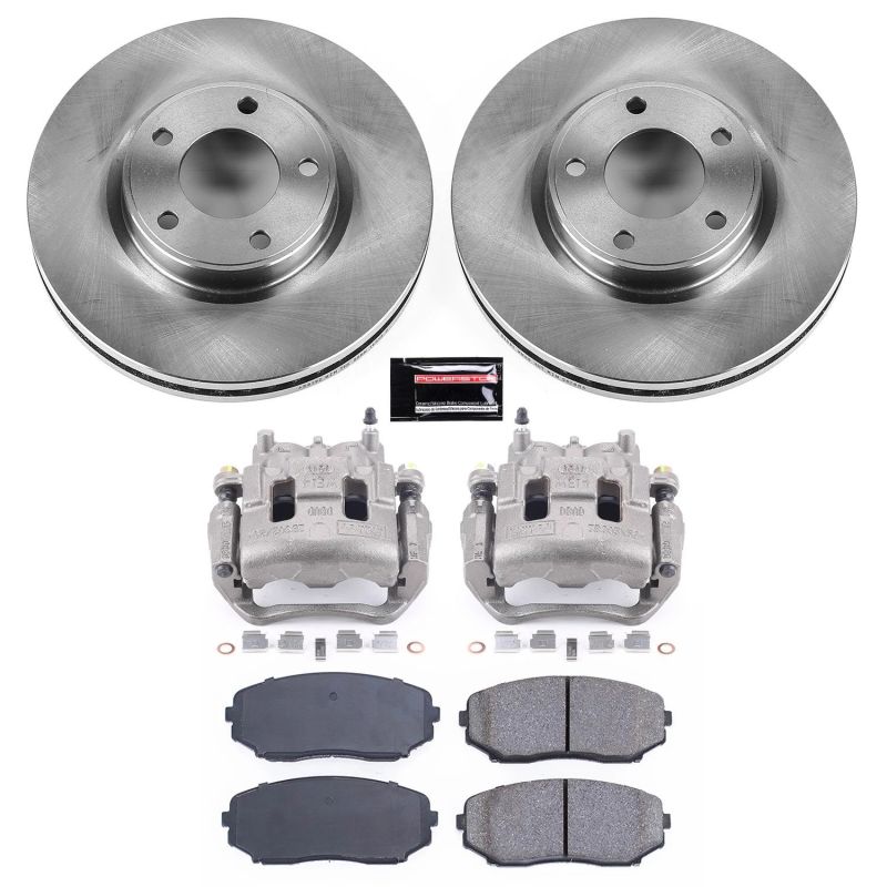 Power Stop 07-08 Lincoln MKX Front Autospecialty Kit w/Cals-thumbmail-1