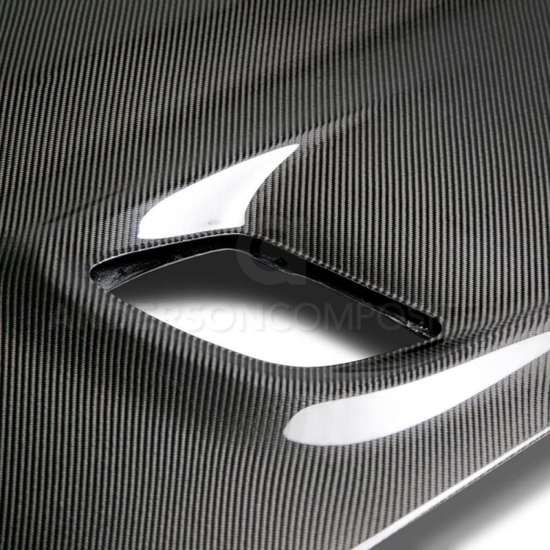 Anderson Composites 15-16 Dodge Challenger Hellcat Carbon Fiber Hood-thumbmail-6