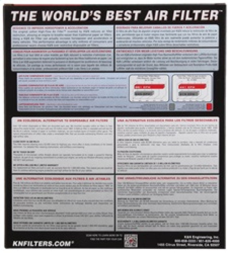 K&N Replacement Air Filter PORSCHE BOXSTER 2.5L H6 96-99, 2.7/3.2L H6 99-04-thumbmail-12