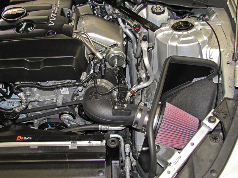 K&N 16-17 Chevrolet Camaro L4-2.0L F/I Turbo Aircharger Performance Intake-thumbmail-4
