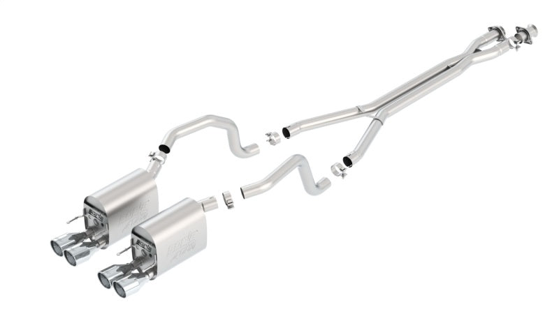 Borla 09-11 Chevrolet Corvette 6.2L V8 Aggressive ATAK Catback Exhaust-thumbmail-2