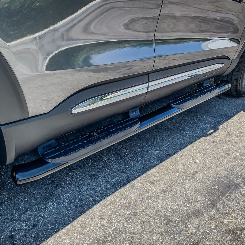 Westin 20-21 Ford Explorer PRO TRAXX 4 Oval Nerf Step Bars - Black-thumbmail-3