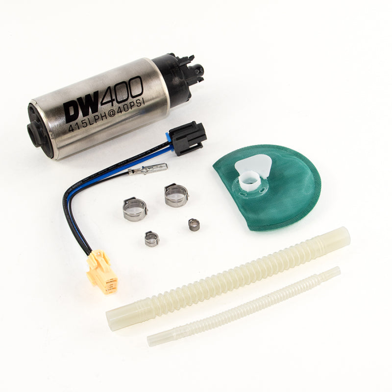 DeatschWerks 415LPH DW400 Fuel Pump w/9-1047 Install Kit 15-17 Ford Mustang V6/GT w/ 1/8in Venturi-thumbmail-2