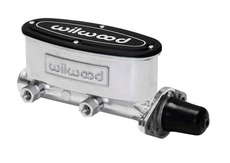 Wilwood High Volume Tandem Master Cylinder - 1in Bore Ball Burnished-thumbmail-1