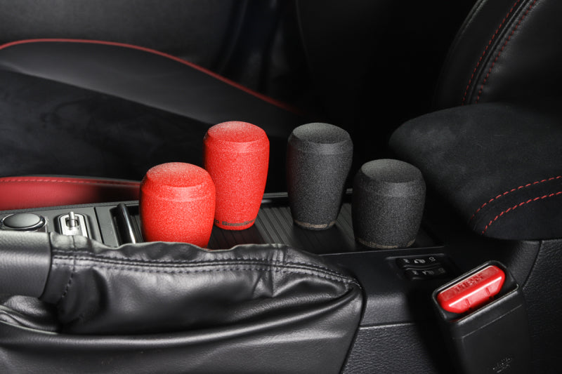 GrimmSpeed Stubby Shift Knob Stainless Steel Red - M12x1.25-thumbmail-9