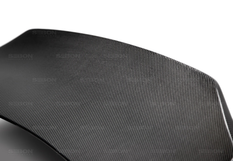 Seibon 08-14 Subaru Impreza WRX/STi 4dr C-style Carbon Fiber Trunk Lid-thumbmail-6