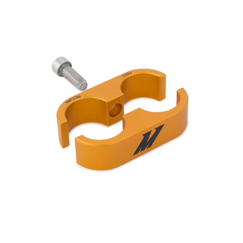 Mishimoto Oil Line Stay -10AN - Gold-thumbmail-8